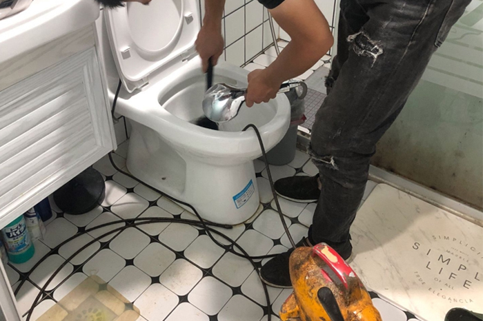 海陵疏通下水道