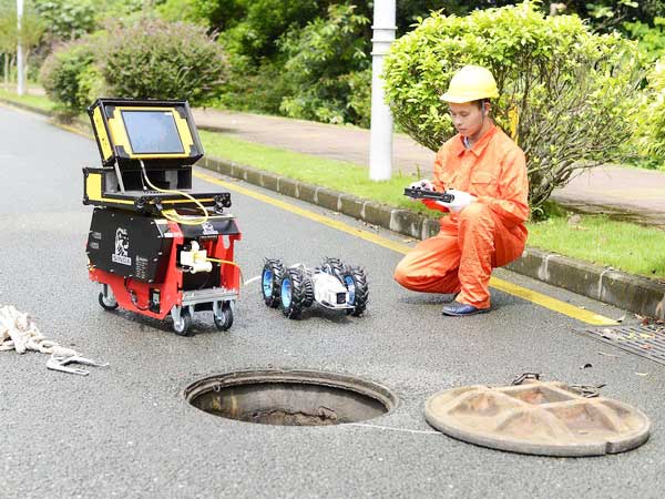 海陵管道机器人检测